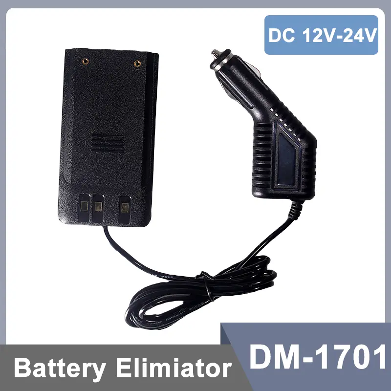 Baofeng DM-1701 Battery Elimilator Car Charger Cigarette Lighter Two Way Radio DMR Digital Walkie Talkie Accessories