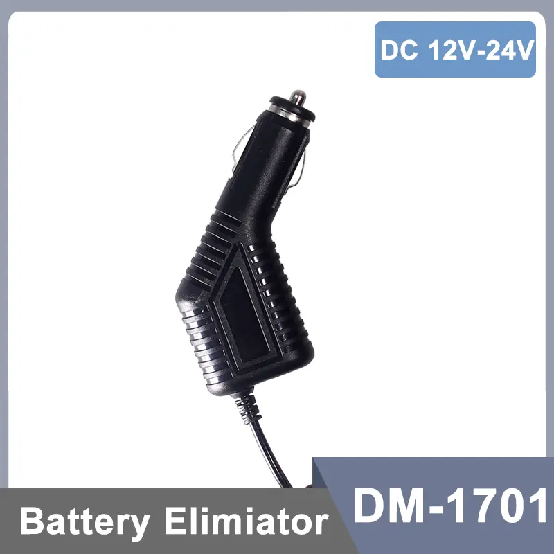 Baofeng DM-1701 Battery Elimilator Car Charger Cigarette Lighter Two Way Radio DMR Digital Walkie Talkie Accessories