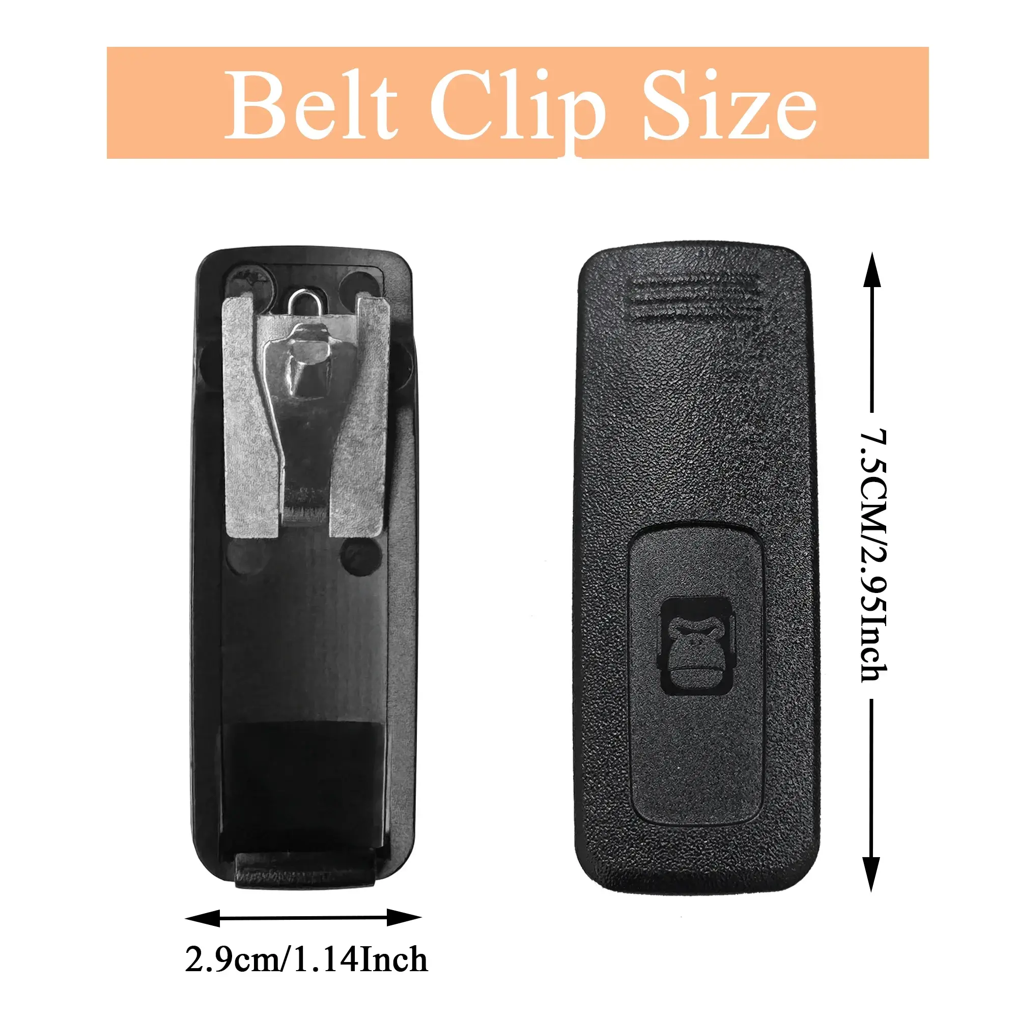 Quansheng TK11 8 Walkie Talkie Belt Clip Hoster TK11 5 Back Clip Clamp Durable Replacement Original TK11(8)(5) Radio Accessories
