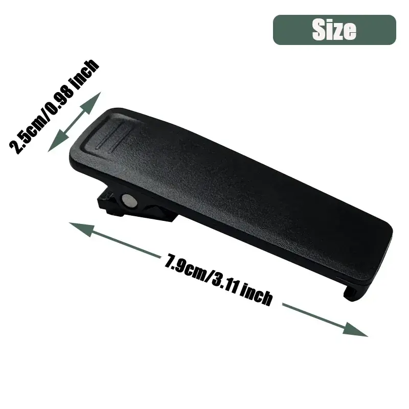 Walkie Talkie Belt Clip BP-307 BP-290 Battery BP-294 Compatible with ICOM ID-52E IP-100H IP-501H IP-503H IC705 Two Way Radios
