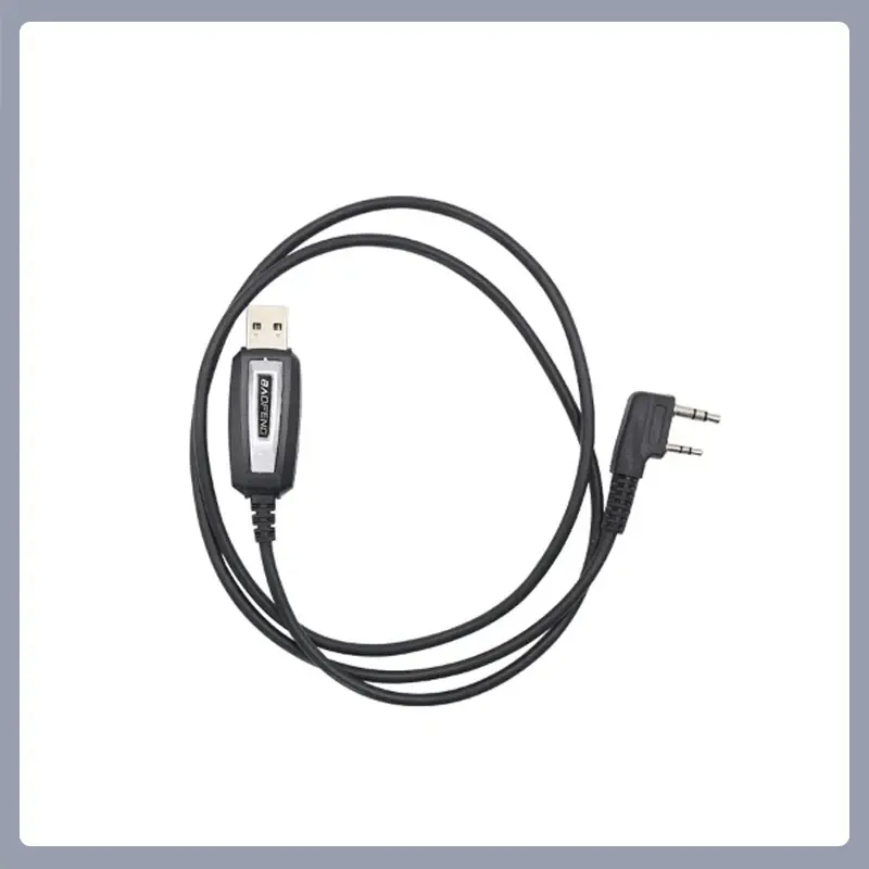 Baofeng USB Programming Cable UV-21 18Pro 17Plus V2 Quansheng UVK5 UVK6 TG-UV2 Programming Cable CD Software Radio Accessories