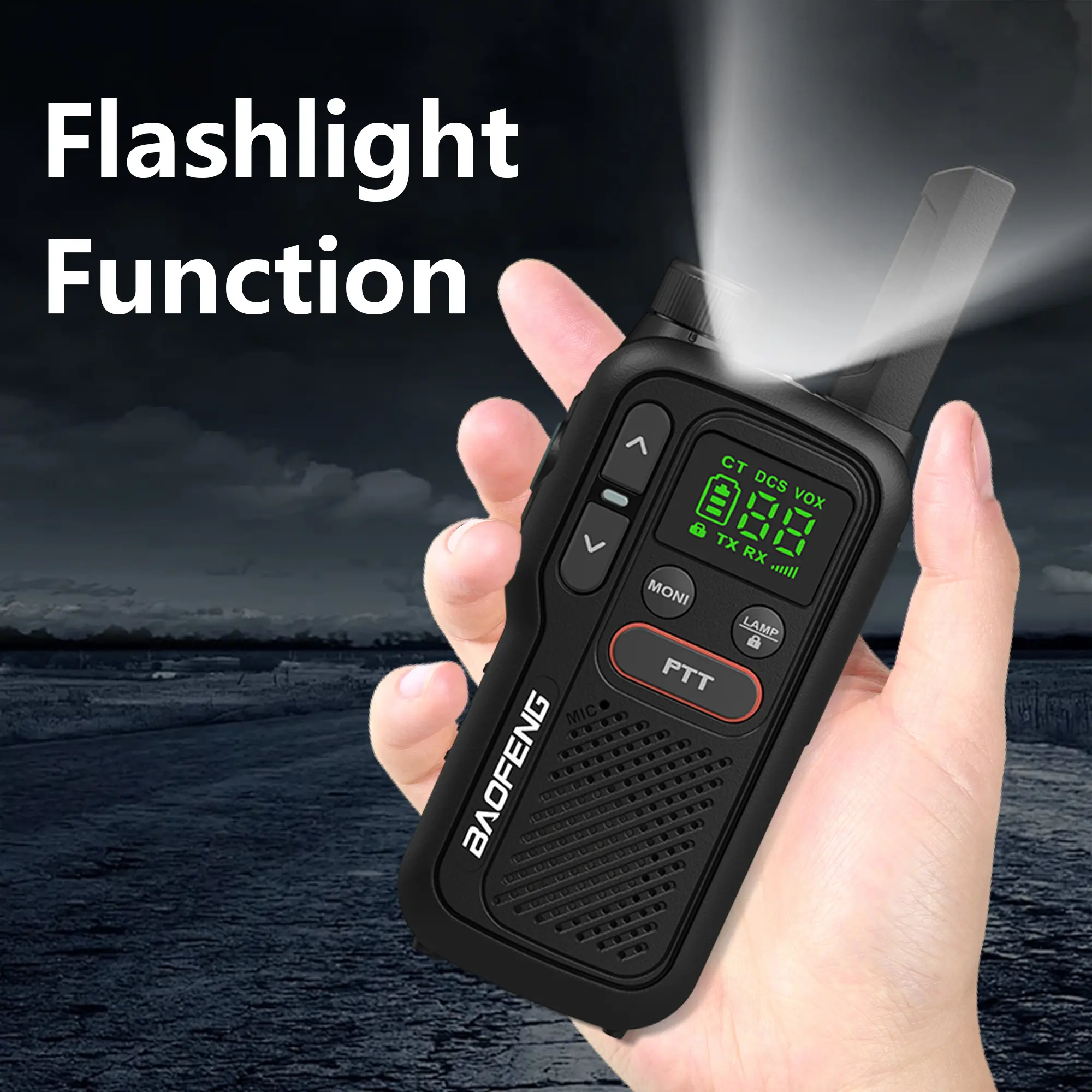 Baofeng BF-T18 PMR446 Walkie Talkie Type-C Charge European 446MHz 16 Channels Long Range Upgraded BF-T20 Mini Two Way Ham Radios