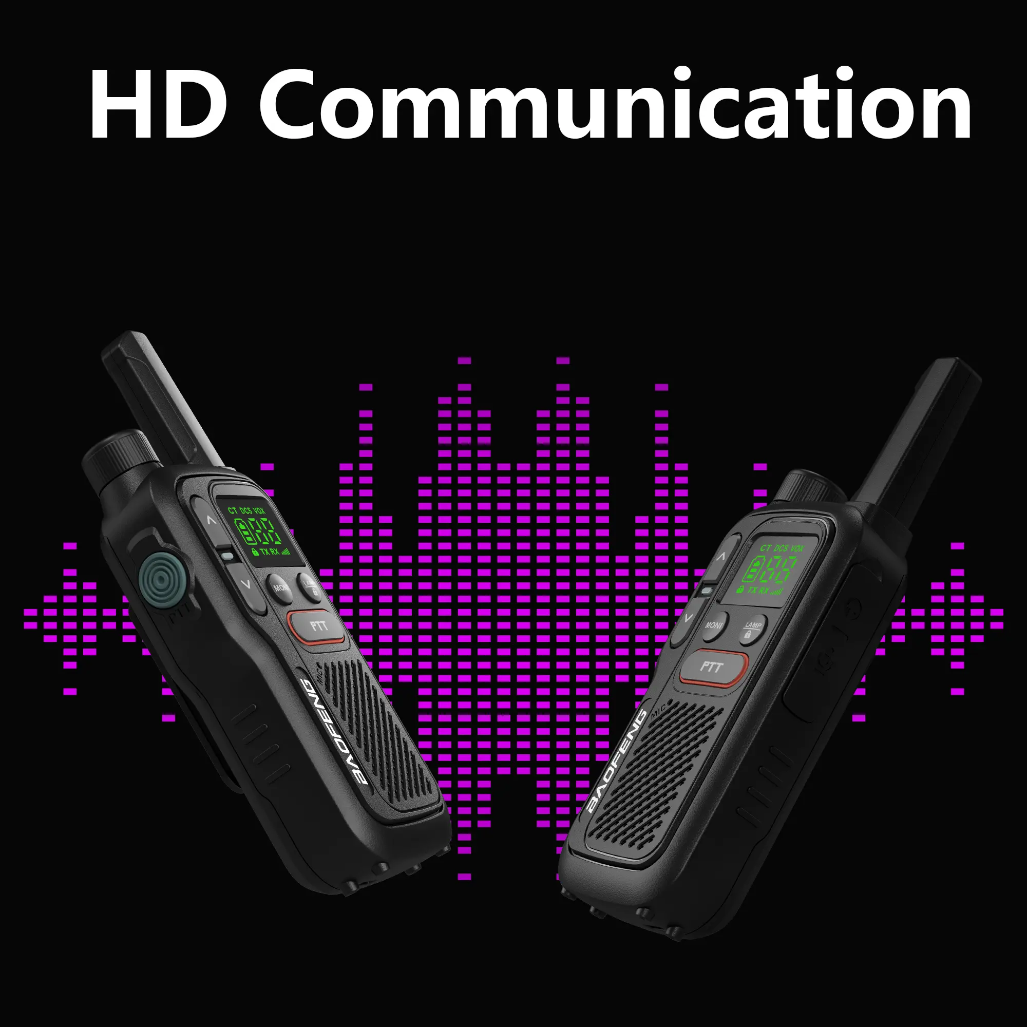 Baofeng BF-T18 PMR446 Walkie Talkie Type-C Charge European 446MHz 16 Channels Long Range Upgraded BF-T20 Mini Two Way Ham Radios