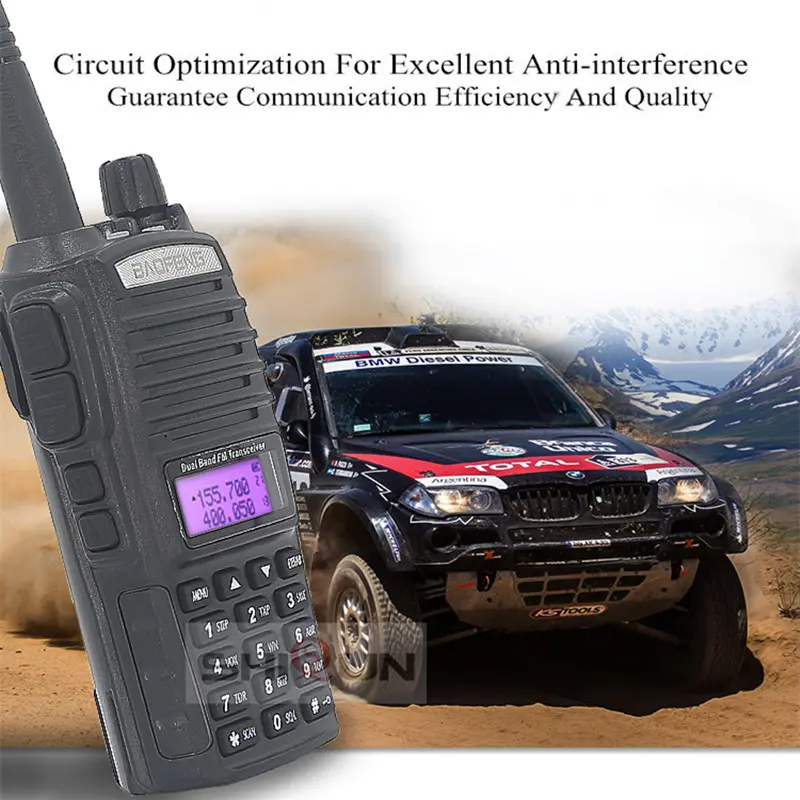 Baofeng Walkie Talkie 2 Way Ham radio comunicador UV 82 Dual PTT 8W 5W 10KM Dual Band UV-82 UHF VHF UV82 UV 5R 9R 13 UV16 Radios
