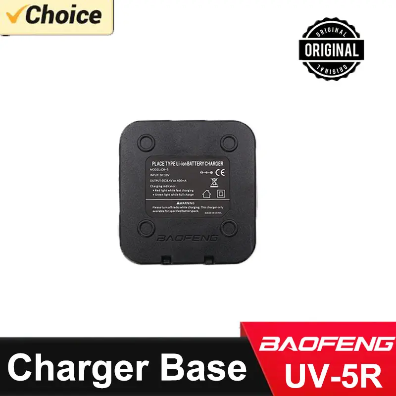 UV-5R Charger USB Battery Charger Replacement for Baofeng UV-5R BF-F8 BF-F8HP UV-5RA UV-5RE Portable Two Way Radio Walkie Talkie