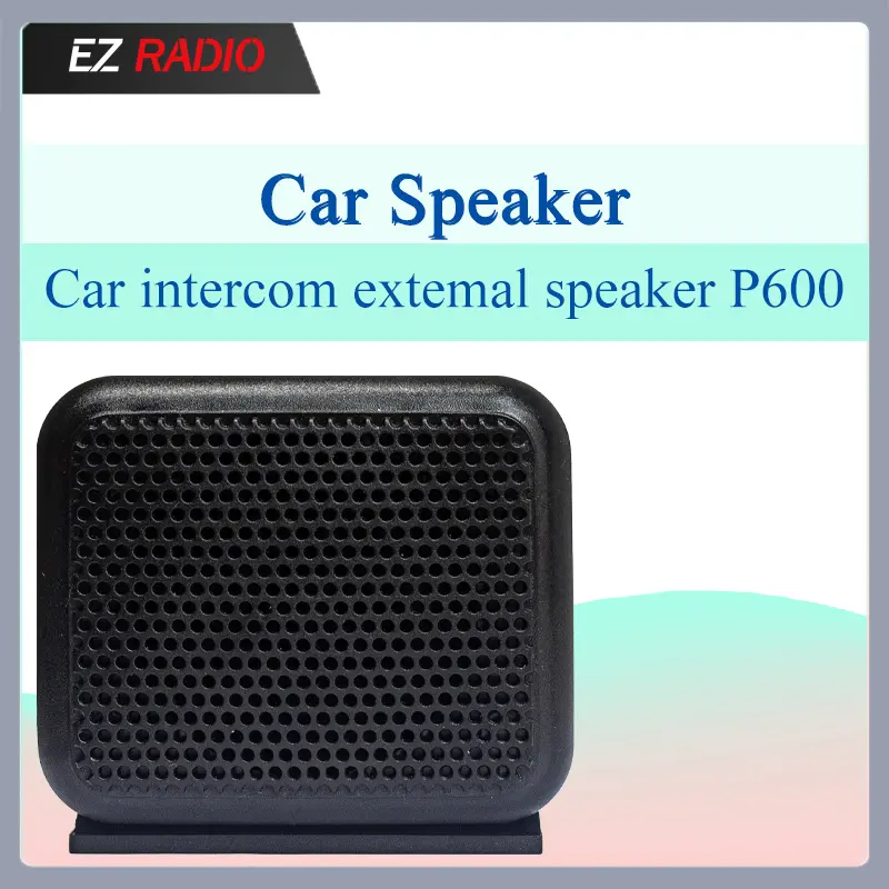 ShiQun 3.5mm P600 Car Radio External Speaker For Kenwood TM471A TYT TH-9000D Yaesu FT-1802M BaoJie BJ-318 Mobile Radio