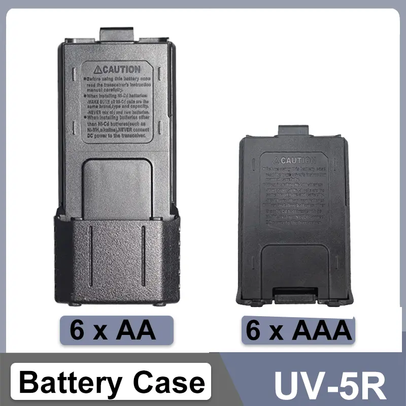 Baofeng UV-5R Battery Case Shell Extended AA Battery Housing BL-5 AAA batteries for UV-5R DM-5R UV-5RE Walkie Talkie Accessories