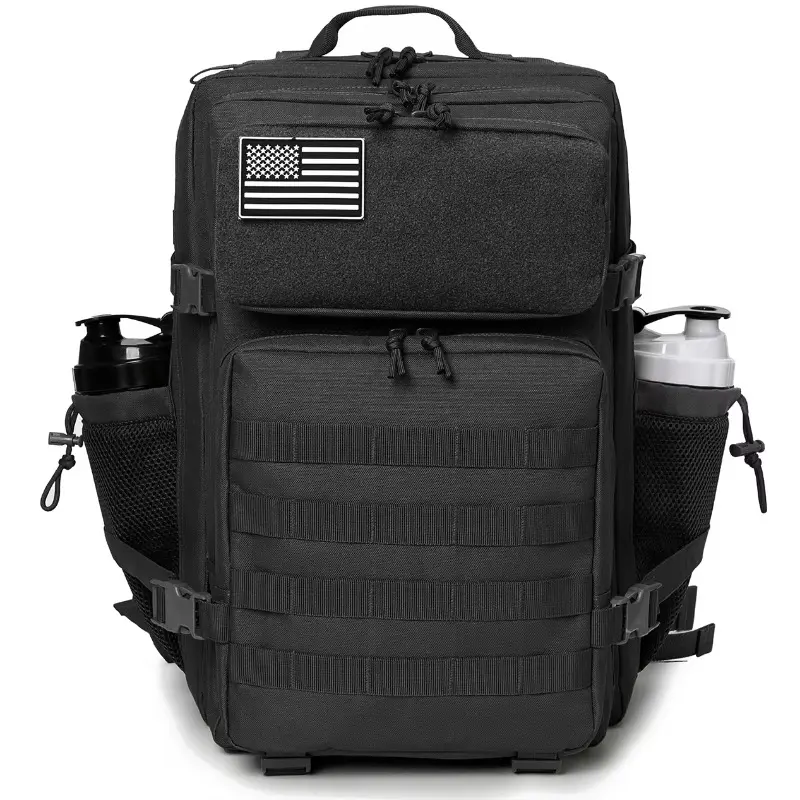 45L Tactical Backpack survival Bag Hunting Backpack Men Outdoor Hiking Rucksack Witch Bottle Holder camping gear back pack