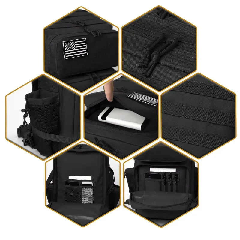 45L Tactical Backpack survival Bag Hunting Backpack Men Outdoor Hiking Rucksack Witch Bottle Holder camping gear back pack