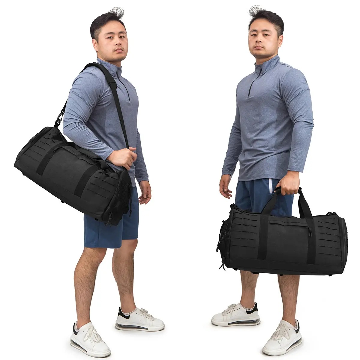 40L Sport Gym Bag Tactical Travel Duffel Bag For Men survival Fitness Duffel Bag Basketball Weekender Bag carry on luggage