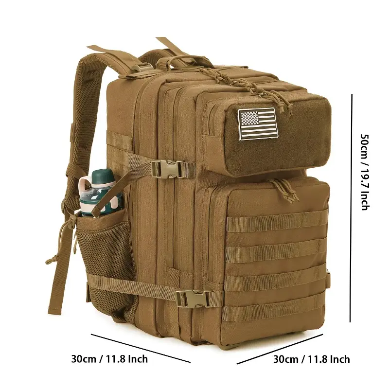 45L Tactical Backpack survival Hiking Backpacks Outdoor bags for women camping equipment back pack Witch Bottle Holder Rucksack