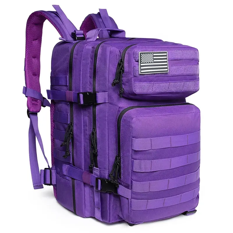 45L GYM Fitness Style Backpacks for men/women Outdoor Tactical Training Molle Survival Bag Hiking Trekking CampingRucksack