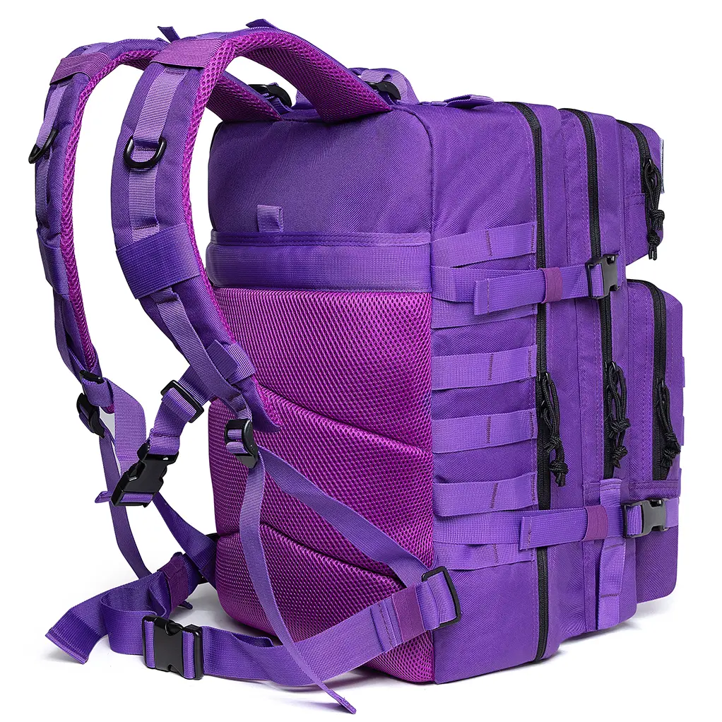 45L GYM Fitness Style Backpacks for men/women Outdoor Tactical Training Molle Survival Bag Hiking Trekking CampingRucksack