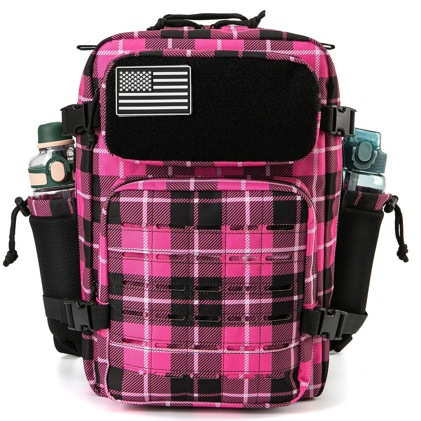 25L/45L Tactical Backpack for Women/men survival Laser Cut Molle Daypack School Bag Gym EDC Rucksack with Dual Cup Holder