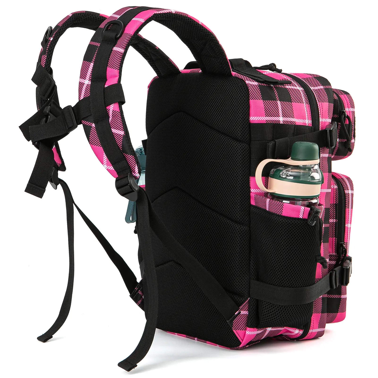 25L/45L Tactical Backpack for Women/men survival Laser Cut Molle Daypack School Bag Gym EDC Rucksack with Dual Cup Holder