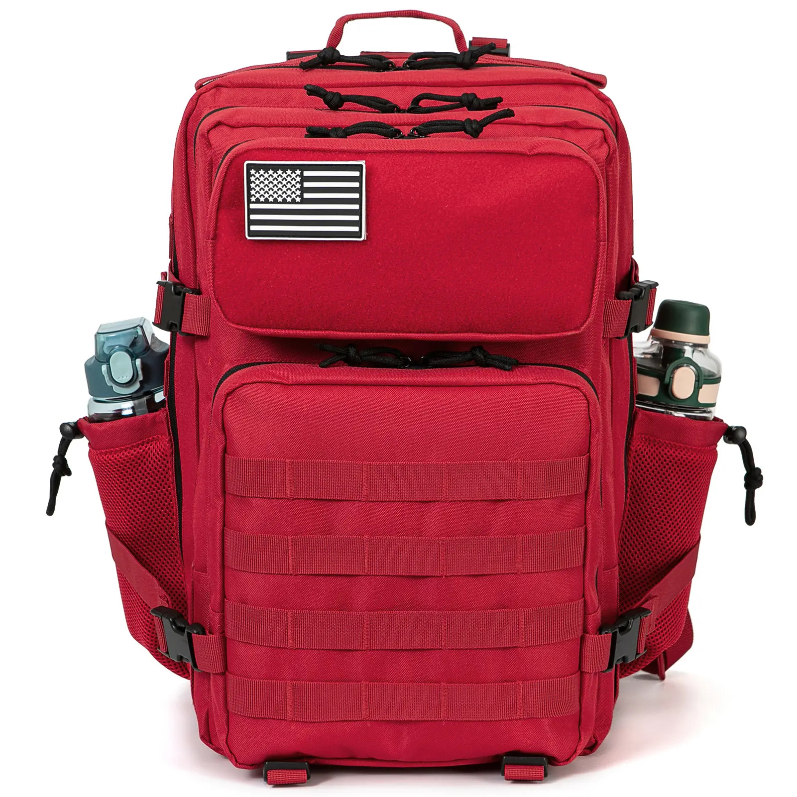 45L Tactical Backpack survival camping equipment back pack Outdoor Hiking Backpacks Witch Bottle Holder Rucksack bags for women