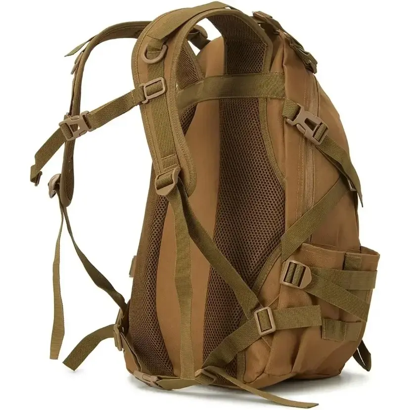 40L Camping Hiking Backpacks Tactical Backpack for Men/women Reflective Outdoor Climbing Rucksack Bag Survival Molle Travel Bags