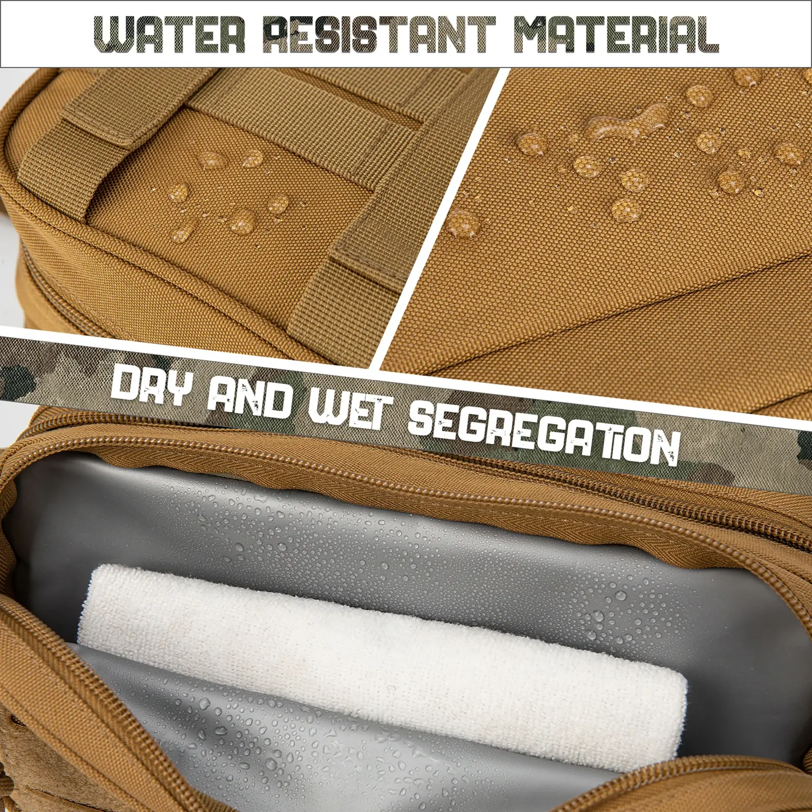 Tactical Toiletry Bag For Men Hygiene Bag Mens Shaving Kit Travel shower Makeup pouch cosmetic organizer bags Tool Molle Pouches