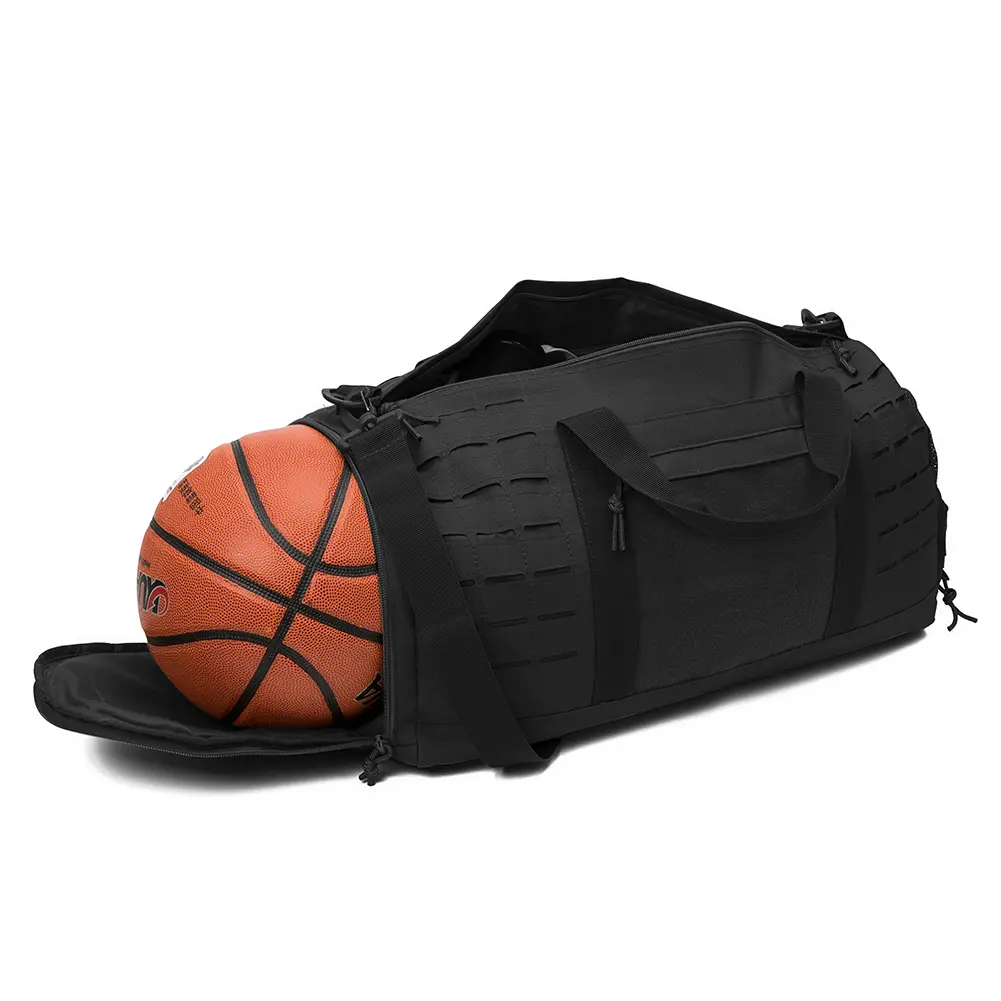 40L Sport Gym Bag Tactical Travel Duffel Bag For Men Fitness Duffel Bag Training Bag Basketball Weekender Bag Workout Deployment