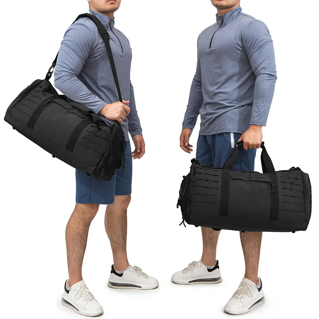 40L Sport Gym Bag Tactical Travel Duffel Bag For Men Fitness Duffel Bag Training Bag Basketball Weekender Bag Workout Deployment