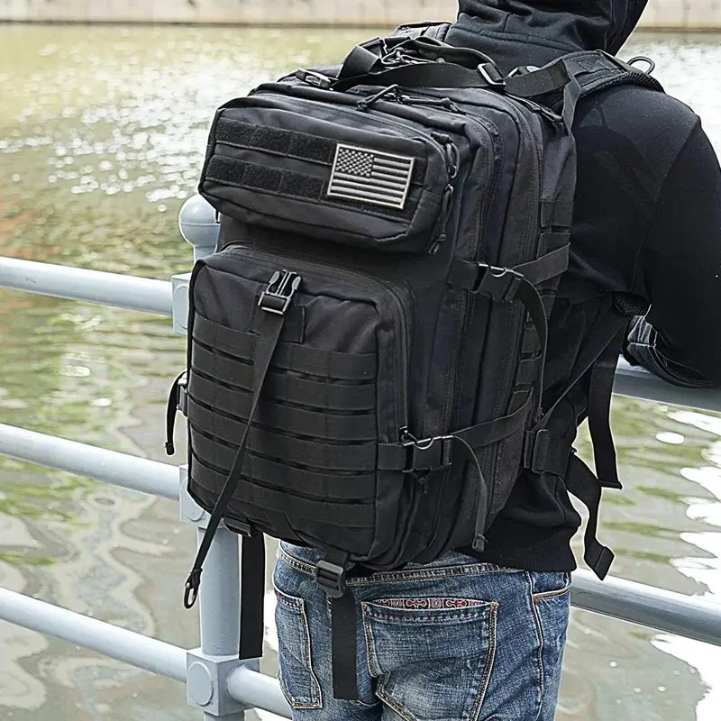 30/45L Man Tactical Backpacks HkingTraveling Bags Survival Outdoor 3P Assault Pack EDC Molle Pack For Trekking Hunting Bag