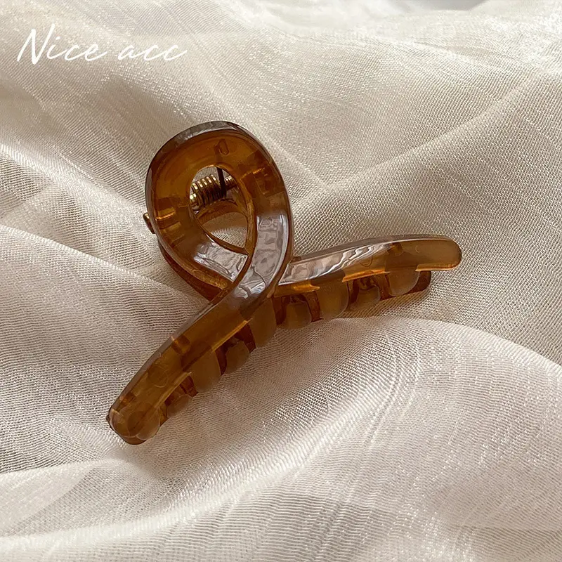 4pcs mini cute claw clip small girl hair claw semi transparent bangs side clip small shark clip women's hair accessory