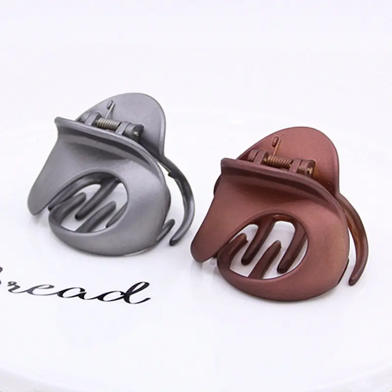 Simple Fashion Hair Clips for Hair Claw Clip Hair Clips for Women Frosted Solid Color Girls Claw Clip Hairpin Hair Accessories