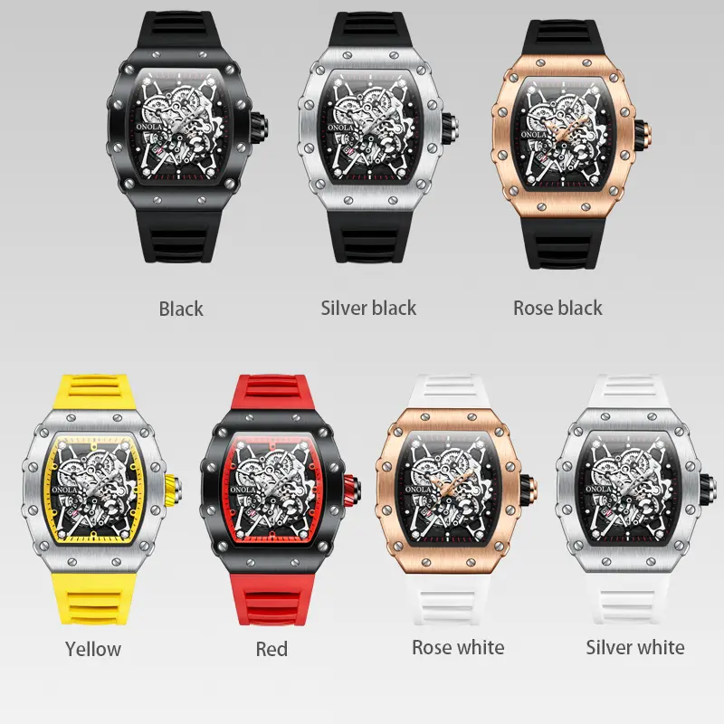 2021 Top Brand Luxury Man Watch Luminous Sport Waterproof Watch Quartz Men Calendar Business Casual Relogio Masculino Wristwatch