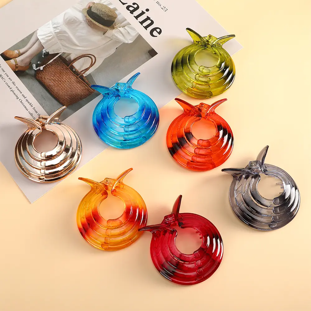 Korean Hair Claw For Women Hairpins Ponytail Holder Hairgrips Ball Head Bun Expanding Hair Clip Combs Hair Accessories Headdress