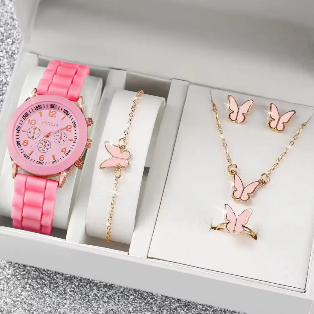 2025 Fashion Chic Design Women Men silicone rubber Width Strap combination Fashion Party Birthday Valentine's DayGift