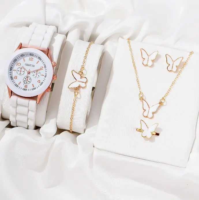 2025 Fashion Chic Design Women Men silicone rubber Width Strap combination Fashion Party Birthday Valentine's DayGift