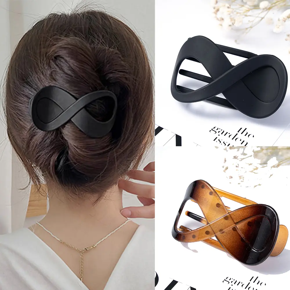 Women Large Hair Clamp Hair Clip Seamless Plastic Duckbill Claw for Women Girls Simple Hairpins Styling Tools Hair Accessories