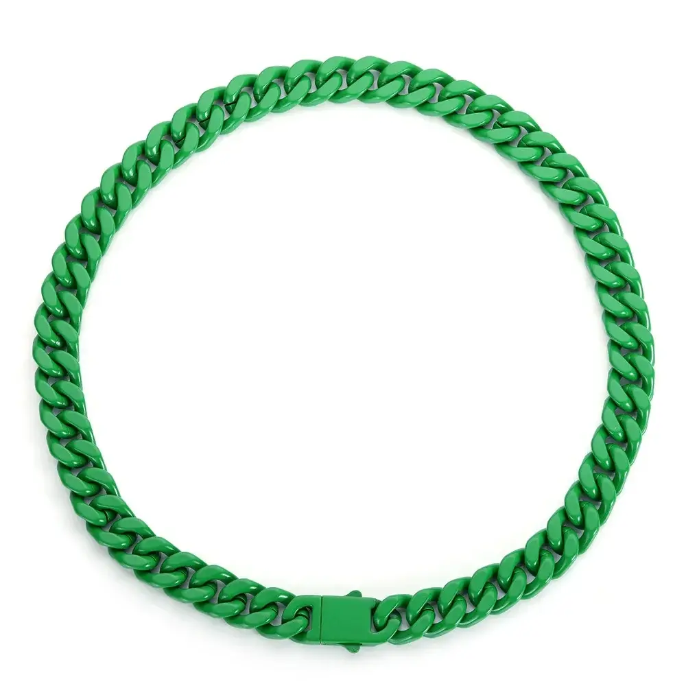 Original Stainless Steel  Design Niche Ins Style Color Titanium Steel Couple Hip-hop Cuban  Fashion Bracelet Rap Accessories