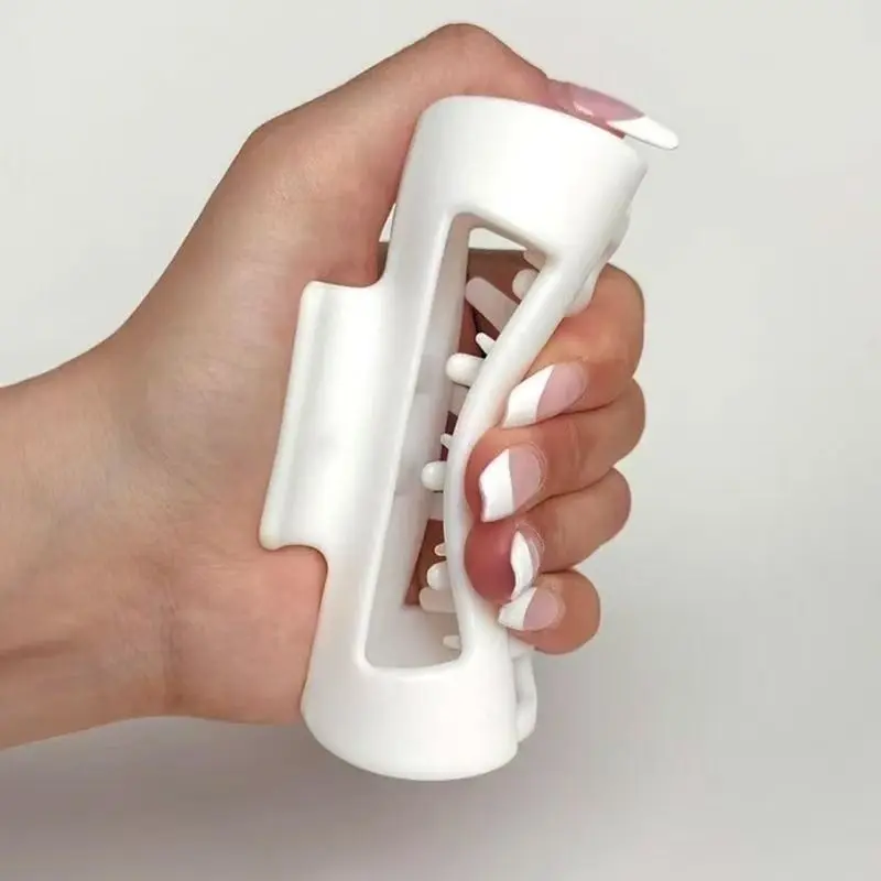 1pc Soft silicone shark clip with high-end feel, anti drop and non fragile grip clip, new hair accessory