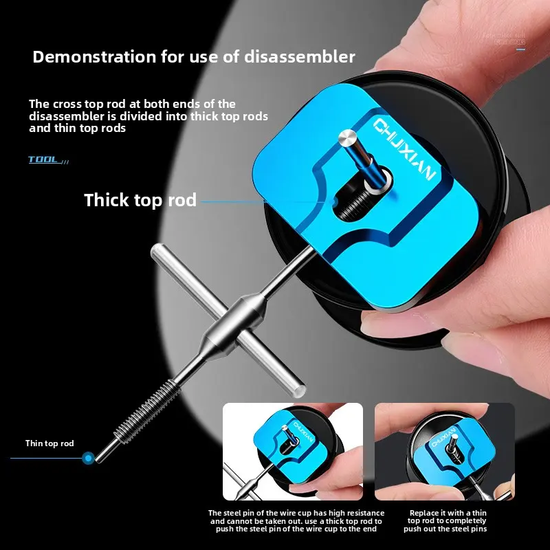 Reel Bearing Pin Remover Fishing Reel Bearing Pin Remover Tool Fishing Reel Bearing Pin Spinning Wheel Remover Tool