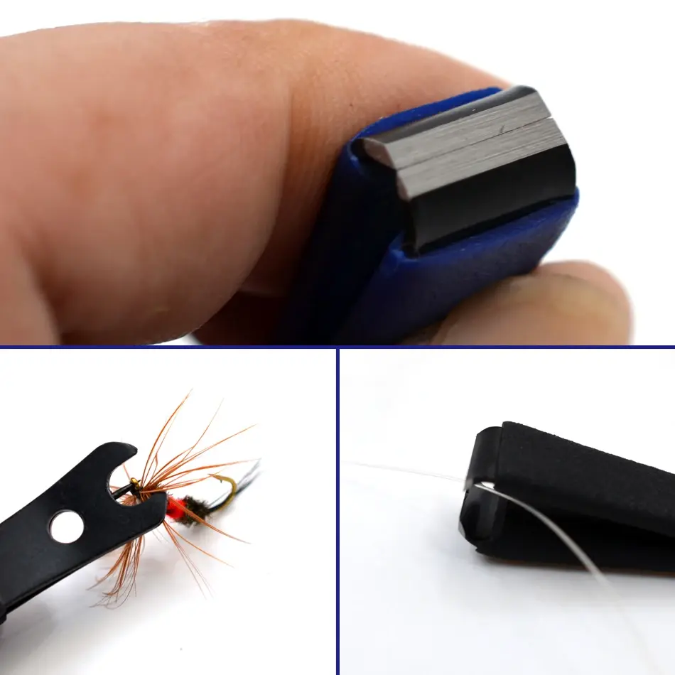 MNFT 1Pcs Fly Fishing Line Nipper Cutter Clipper with Eye Needle Fishing Tool