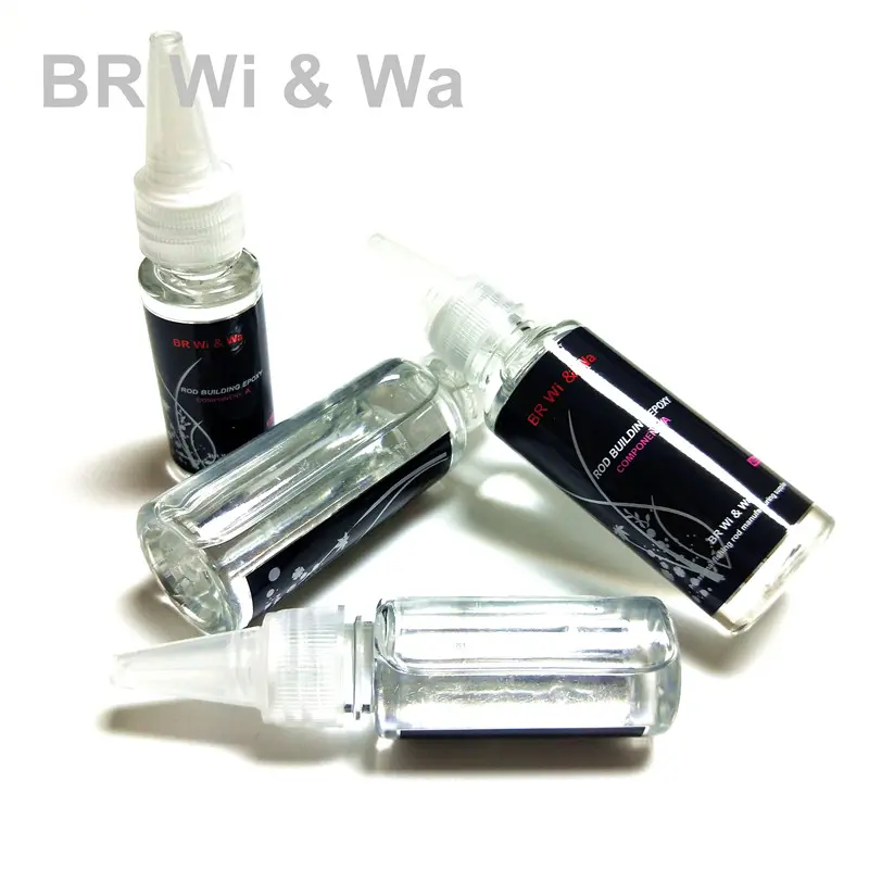 BR Wi& Wa  High Grade Epoxy Resin 1:1 AB Epoxy Crystal Glue For DIY Fishing rod paint，fishing rod label，fishing lure