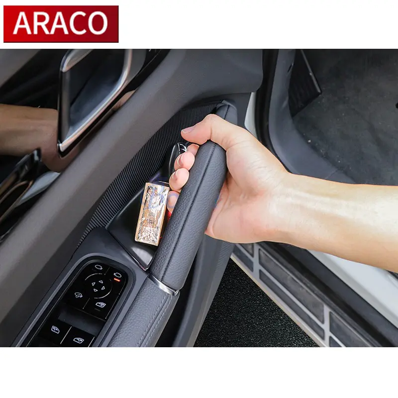 For 2011-2017 2018 2019 Porsche Cayenne Styling Aksesoris Pintu Pemegang Sandaran Tangan Sarung Tangan Kotak Penyimpanan Konsol
