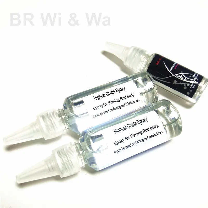 BR Wi& Wa  High Grade Epoxy Resin 1:1 AB Epoxy Crystal Glue For DIY Fishing rod paint，fishing rod label，fishing lure