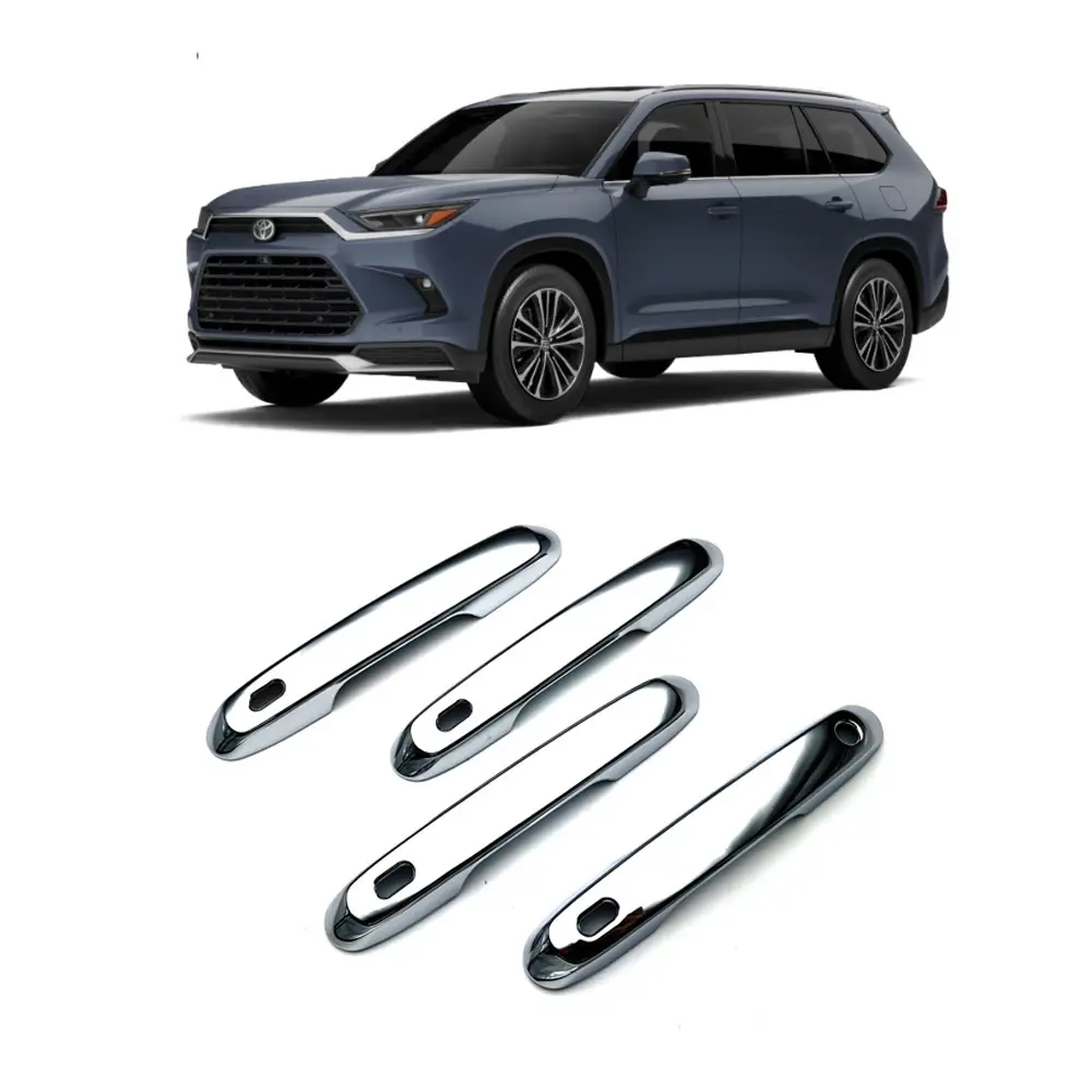 For 24 Toyota Highlander modified door handle trims for Grand Highlander