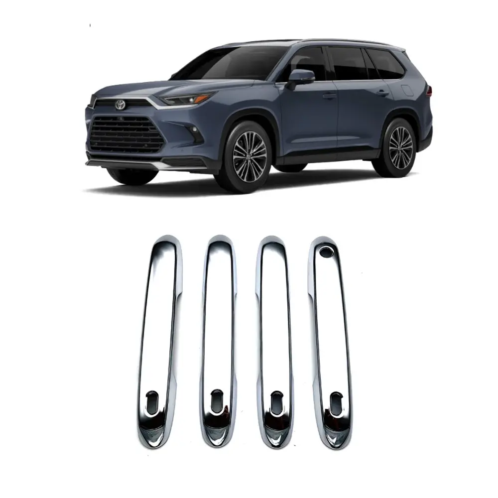 For 24 Toyota Highlander modified door handle trims for Grand Highlander