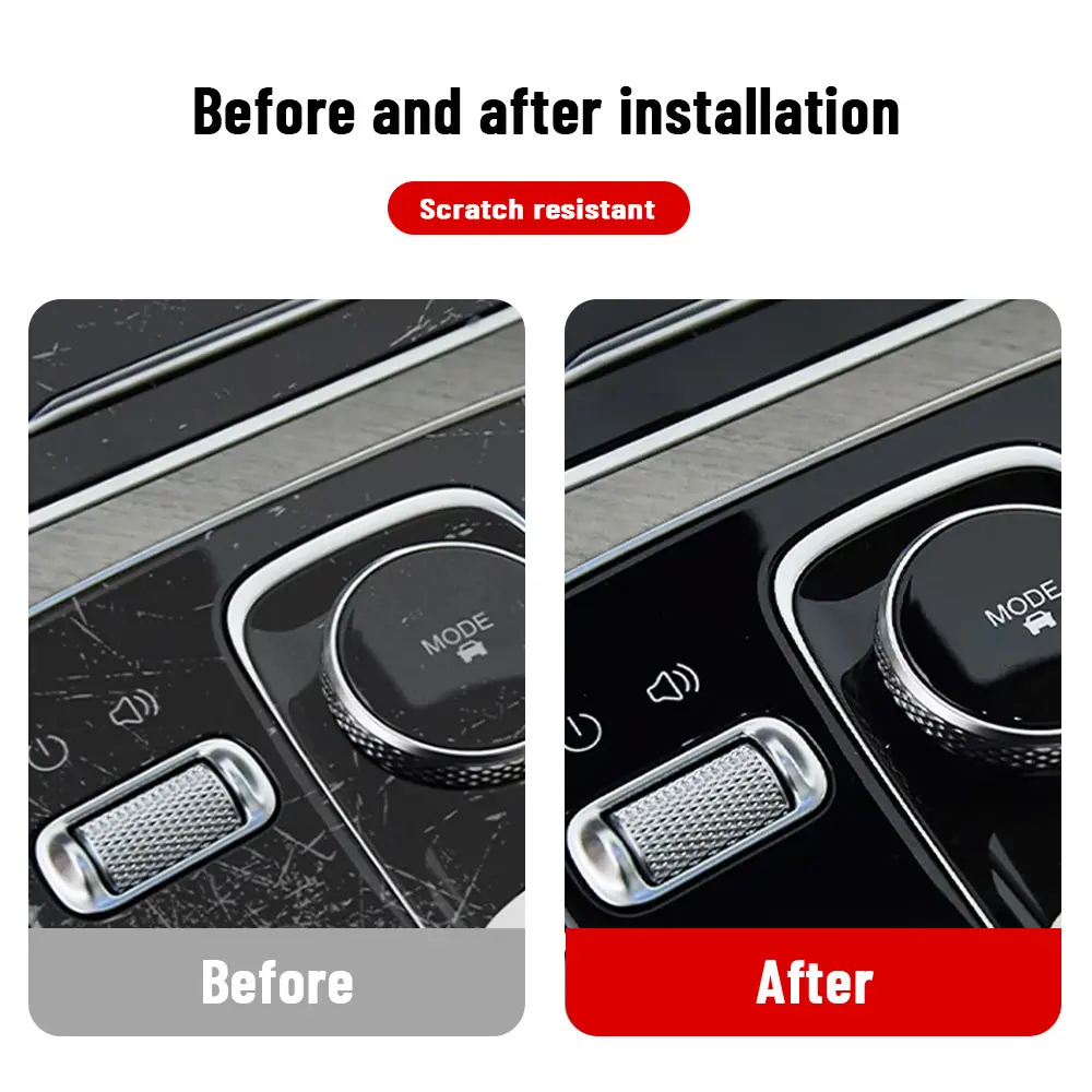 Anti-scratch Car Interior Center Console Media Dashboard Navigation TPU Protector Film For CHANGAN UNI-K 2023 2024 Sticker