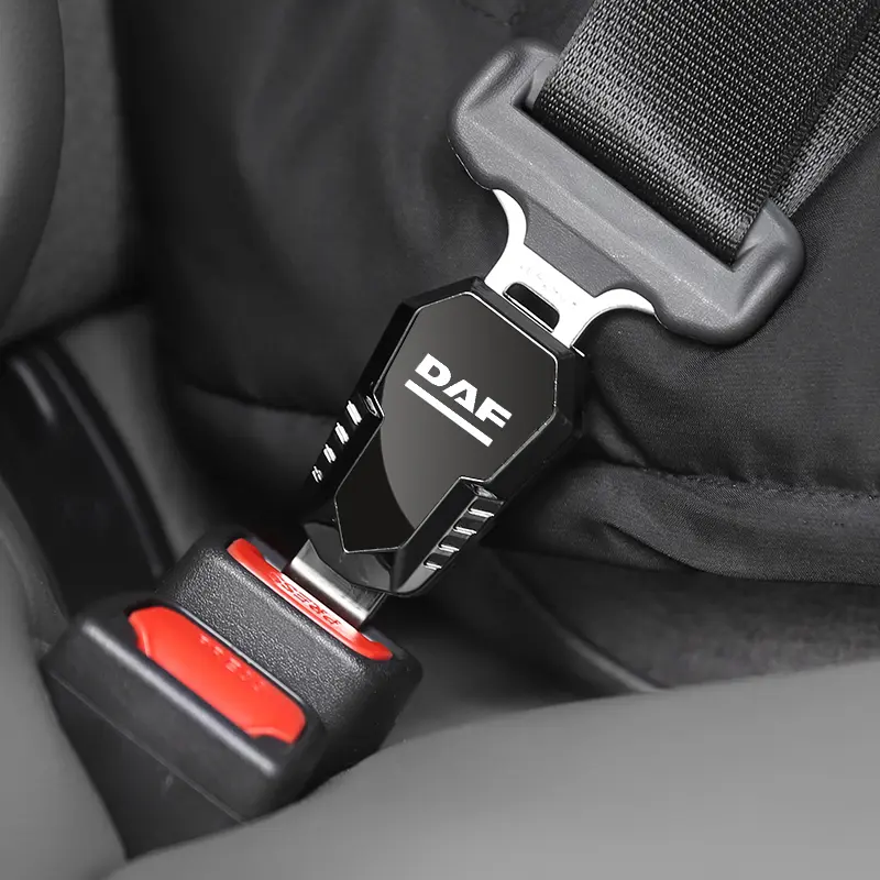 1pcs Automotive Metal Interior Products Seat Belt Extender Metal Carabiner Suitable For DAF