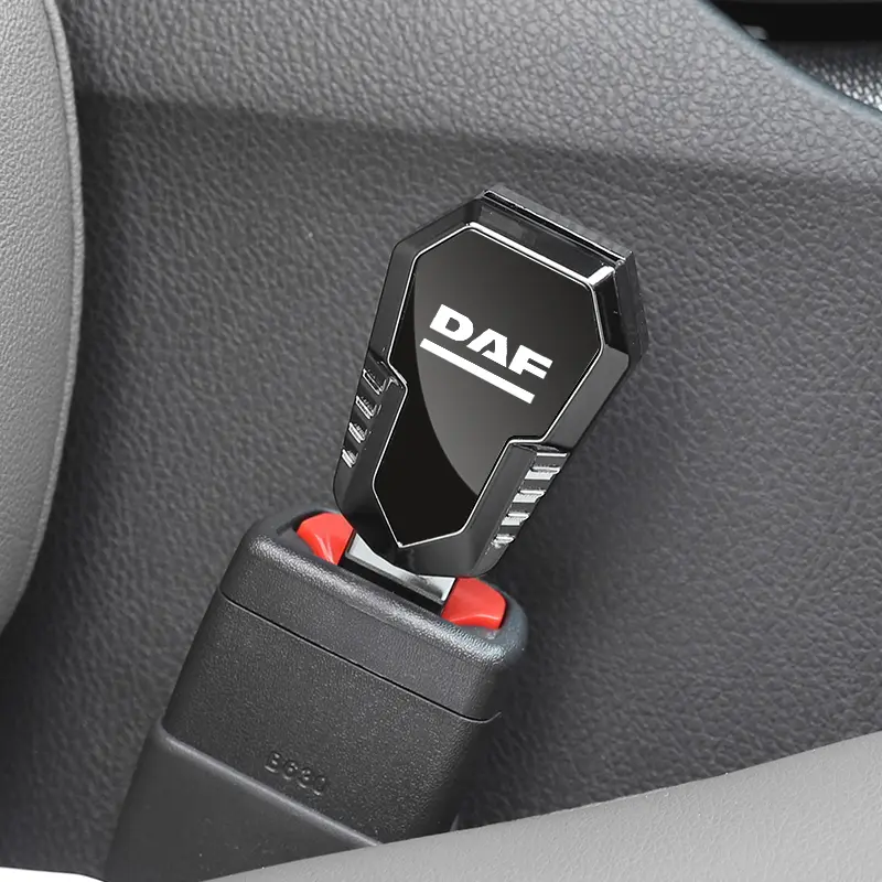 1pcs Automotive Metal Interior Products Seat Belt Extender Metal Carabiner Suitable For DAF