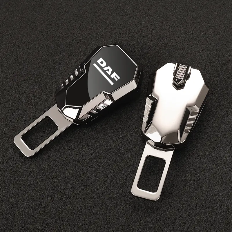1pcs Automotive Metal Interior Products Seat Belt Extender Metal Carabiner Suitable For DAF