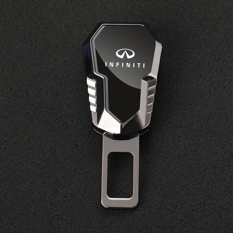 1pcs Automotive Metal Interior Products Seat Belt Extender Metal Carabiner Suitable For INFINITI