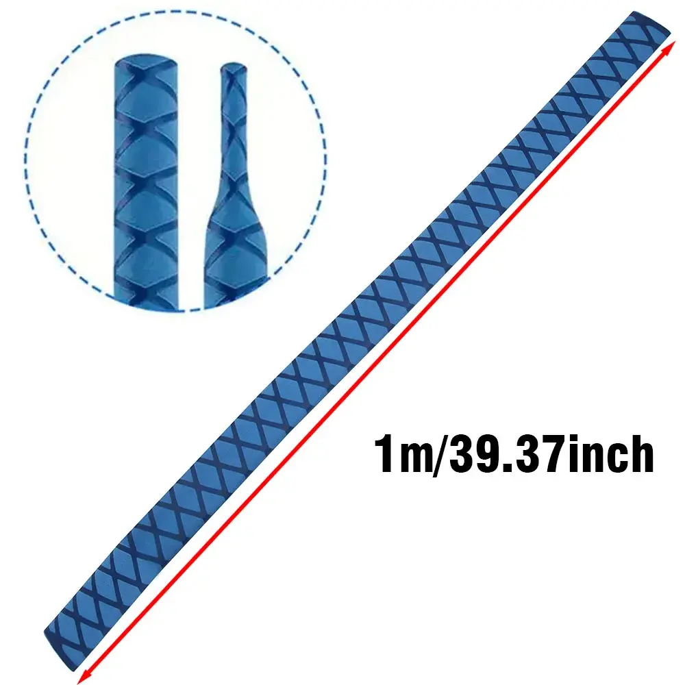 Diameter 25mm 30mm X-Tube Heat Shrink Sleeve Wrap Fishing Bulding Handle Cork Rod Grip  Waterproof and Insulation 40 Inch Length