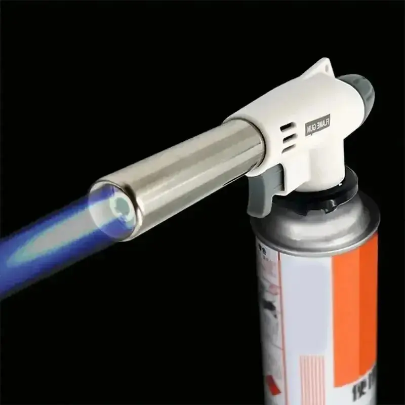 Handy Flame Gun  Welding Gas Burner Flame Gas Torch Flame Gun Blow for BBQ Camping Cooking  camping equipment