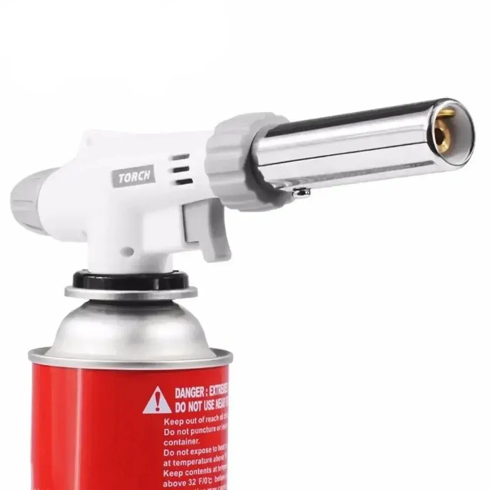 Handy Flame Gun  Welding Gas Burner Flame Gas Torch Flame Gun Blow for BBQ Camping Cooking  camping equipment