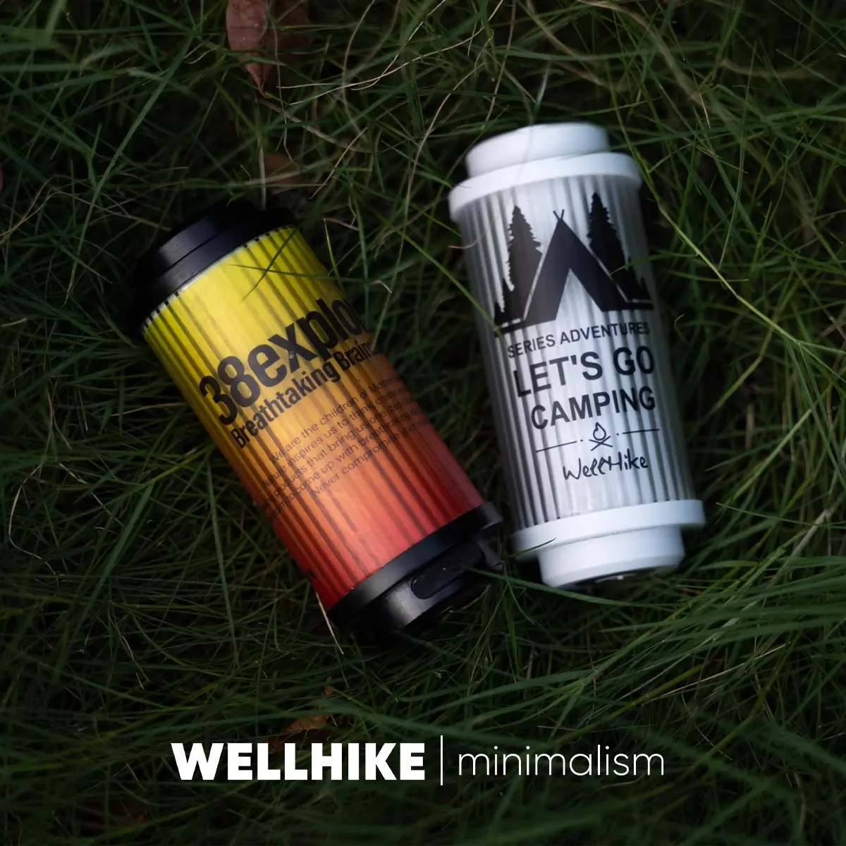 Wellhike Outdoor Camping 38 Explore Lights LED Rechargeable Camp Ambient Lights Extra Long Battery Life Waterproof Tent Lighting